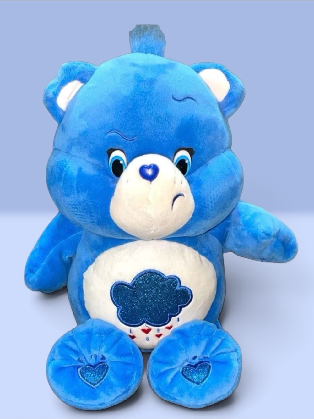Care Bears Sing A Long Grumpy Bear Interactive Plush Sings Talks Dances Blue 16”